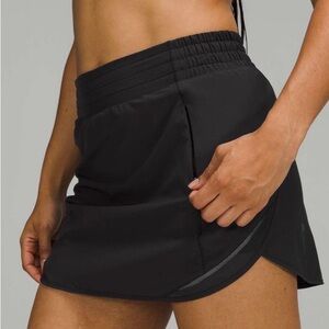 Lululemon Hotty Hot Black Women's Athletic Skort size 0